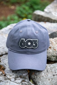 Image 1 of Charcoal - 603 Retro Organic Hat 