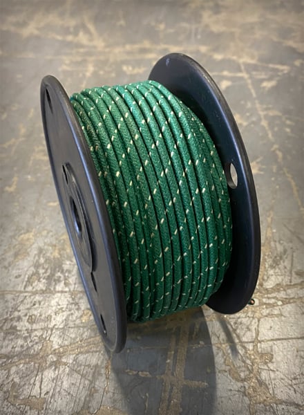 Image of [FSC] Cloth 16 AWG Wire - Green