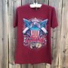 50th Smithville Fiddlers' Jamboree Official Commemorative Tee - Crimson Red