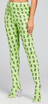 Image 1 of Dollar Sign Tights 