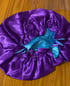 Satin reversible bonnets Adults & Children Image 2