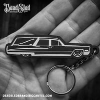 Image 1 of Black Betty 3-Inch Rubber Keytag