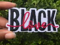 Image 2 of Black Love Patch