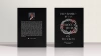 DEEP ROOTED BY HIS BLOOD SHED ON THE CROSS - HARD COVER