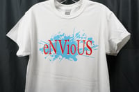 Image 3 of Coral Reef - Blue paint/Red font