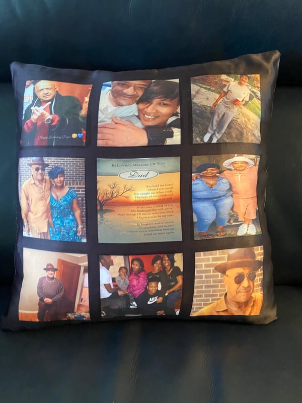 Image of Customized Throw Pillow