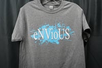 Image 3 of Raw Wash - Blue paint/White font