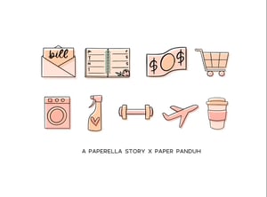 Image of A Paperella Story Transparent Icons