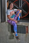 Collab Leggings with MSC strength & conditioning (Purple to Blue)