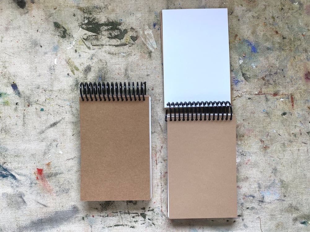 Image of 4 x 6 Kraft and White Sketchbook