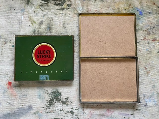 Image of Vintage Masonite Oil Palette