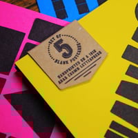 Image 3 of Note postcards | letterpress | black