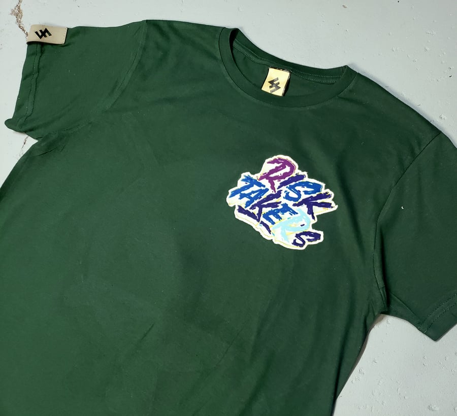 Image of Risk Takers tee (Moonlight Green)