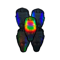 Ragnarok holographic sticker 