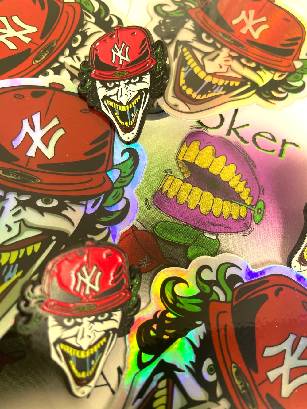 Red AMS Joker V2 Pin
