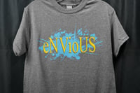 Image 3 of Sunnny Spring Showers - Blue paint/Yellow font