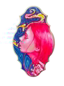 Image of <font color="red">Clearance </font>"Bubblegum Babe" Original Painting