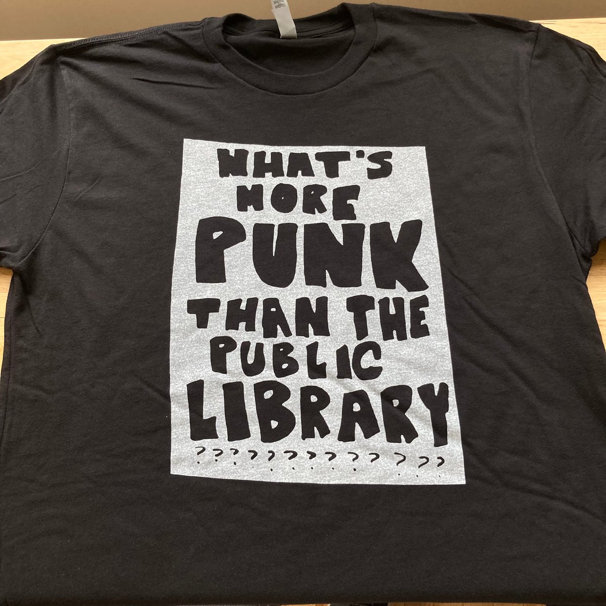 What’s more Punk? Adult T-Shirt | Mount Pleasant Library Friends