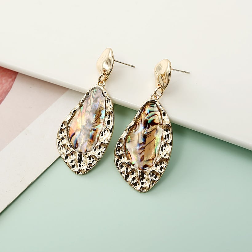 Image of Iridescent Pressed For Me Earrings