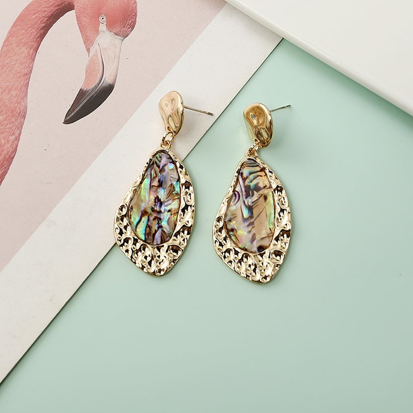 Image of Iridescent Pressed For Me Earrings