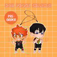Karasuno Phone Charms! [PREORDERS]