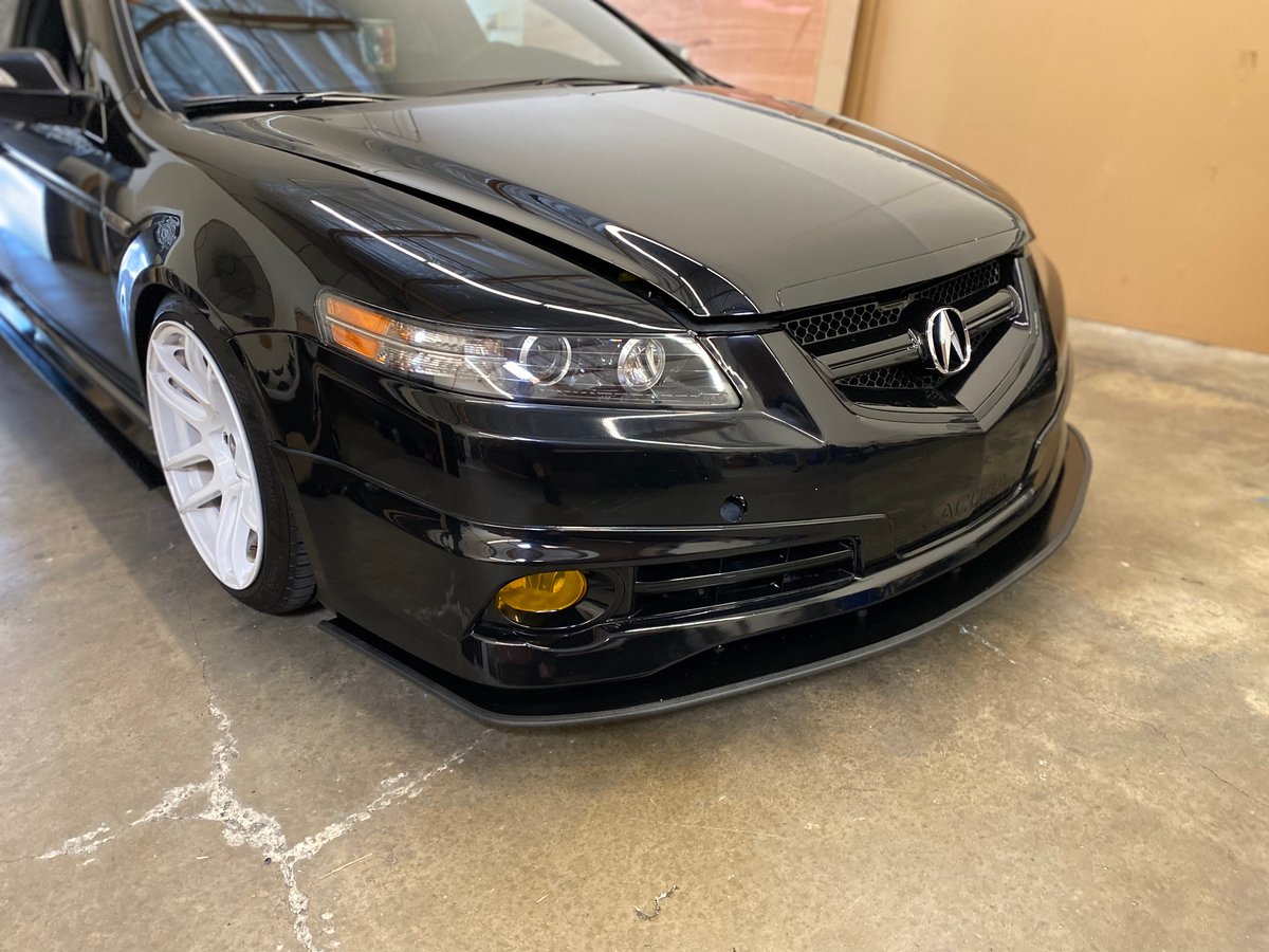 Downforcesolutions 08 Acura Tl Type S Style Front Splitter Downforcesolutions 08 Acura Tl Type S Style Front Splitter