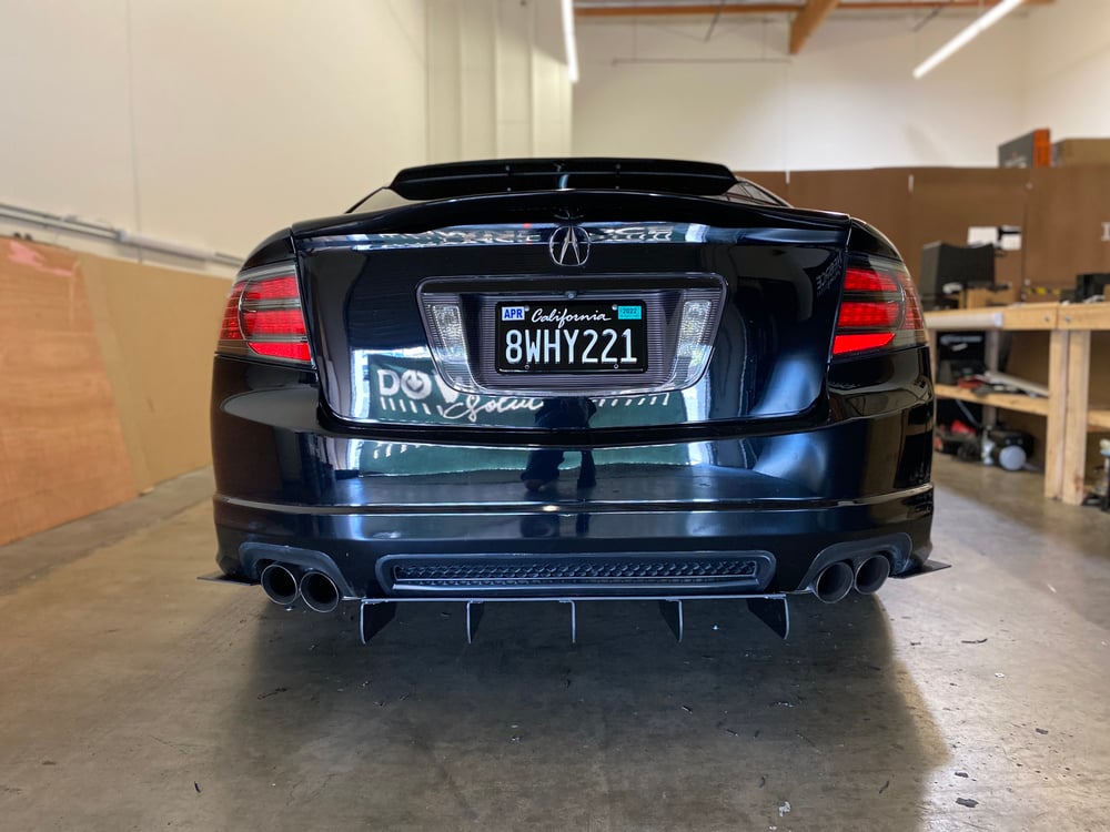 DownForceSolutions — 2004-2008 Acura TL Rear diffuser