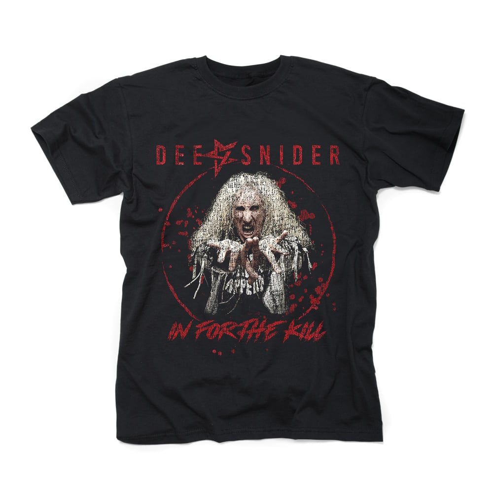 Image of DEE SNIDER - In For The Kill - T-SHIRT