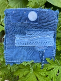 Image 1 of “Moon Rain” Small stitchery