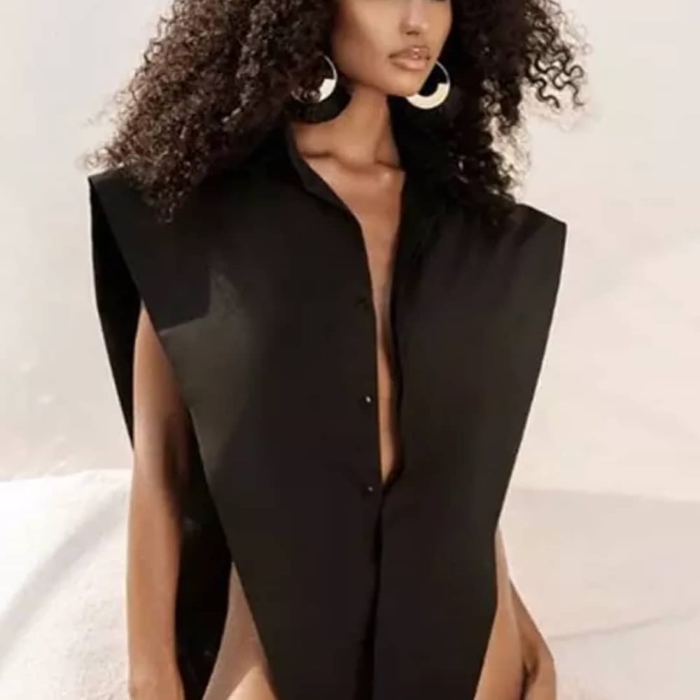Black sleeveless Shirts