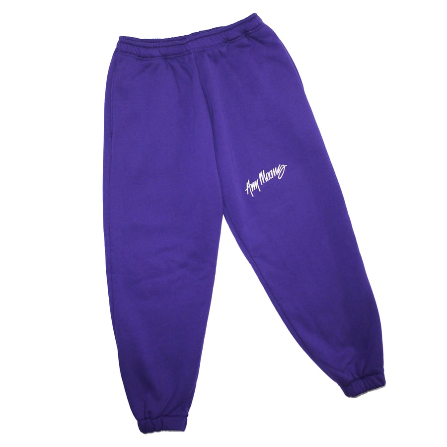 Image of Signature Sweatpants in Deep Purple