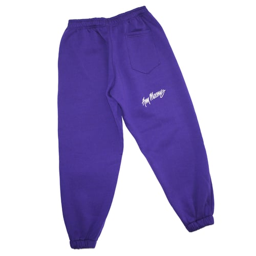 Image of Signature Sweatpants in Deep Purple
