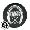 PIERCED ARROWS – Round patch