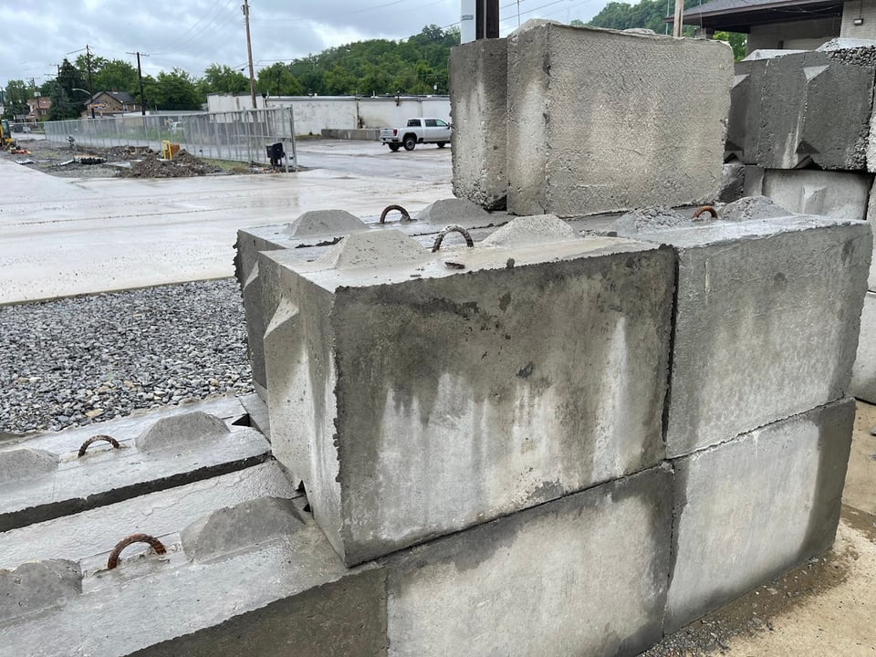 Concrete Blocks Reclaimed & Repurposed