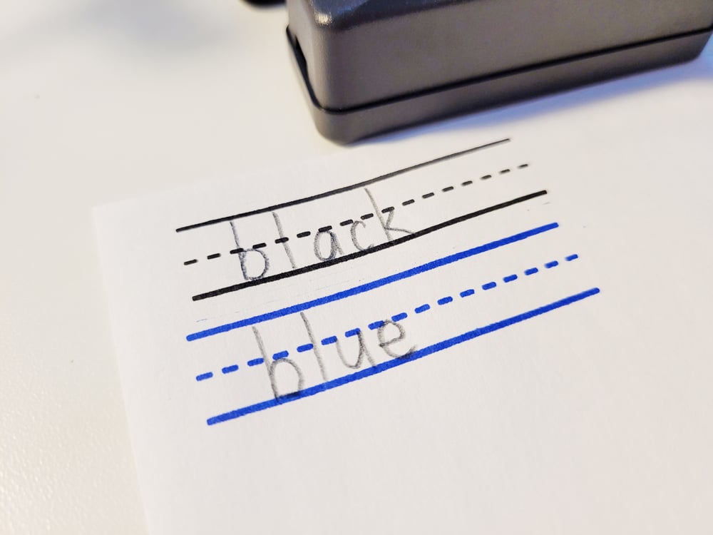 3-lined Stamp
