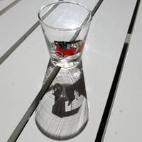 Image 5 of Set of 3 Vintage Glasses with Car Motifs