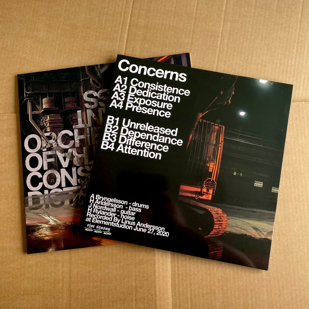 ORCHESTRA OF CONSTANT DISTRESS 'Concerns' Vinyl LP