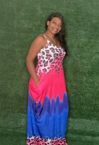 Image 1 of The Leopard  Maxi Dress