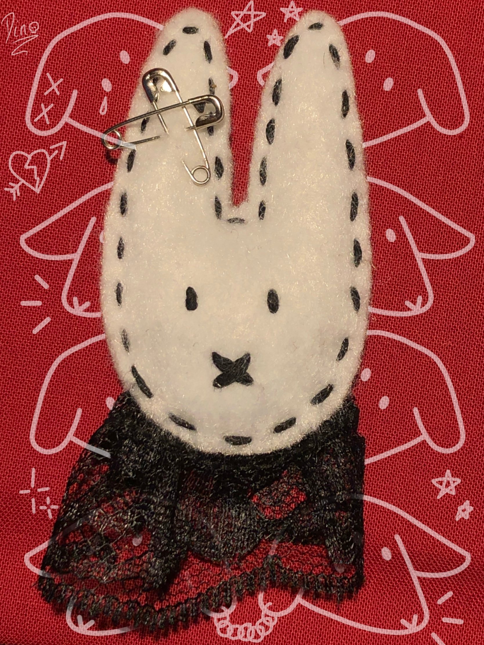 Image of pining pin bunny