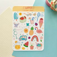 Image 1 of Summer Sticker Sheet