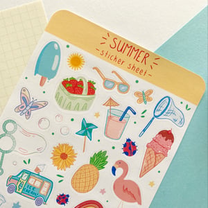 Image of Summer Sticker Sheet