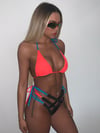 Strappy high rise corded bikini bottoms WAS 30.00 NOW 20.00