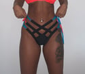 Strappy high rise corded bikini bottoms WAS 30.00 NOW 20.00