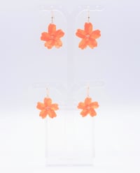Image 1 of Boucles d'oreille SAKURA Orange