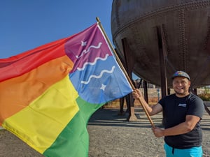 Image of Bellingham Pride Flag - 3x5 feet