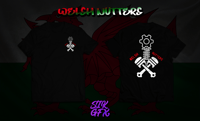Black Welsh Nutters T-shirts