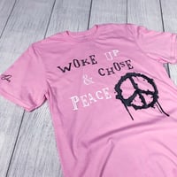 Chose Peace T-Shirt Light Pink