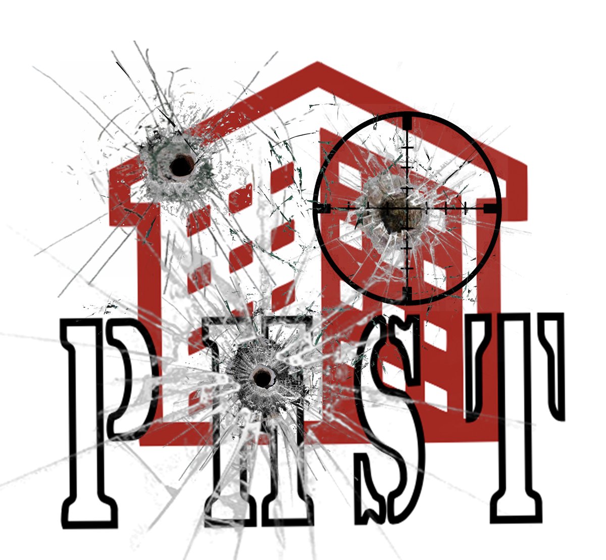 Image of PHST "LOBBY GLASS" T-SHIRT