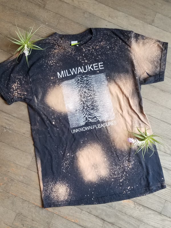 Image of Unknown Pleasures (MKE) Tie-Dye T-Shirt