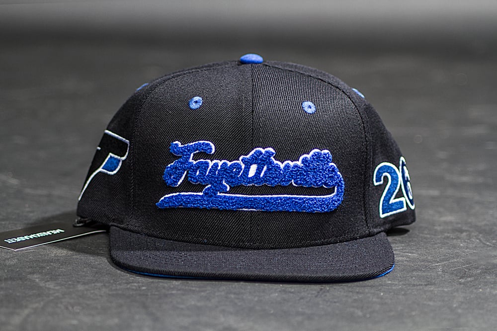 Black/Blue Fayetteville Snapback
